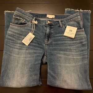 Hatch Boyfriend Maternity Jean Size 28, Indigo Color